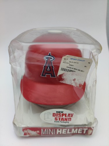 Los Angeles Angels Anaheim Baseball Riddell MLB 2008 Mini Batters Helmet-Stand - Picture 1 of 6