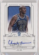 2013-14 Panini National Treasures Signatures 44/60 Chuck Person #SI-CP Auto 2t7