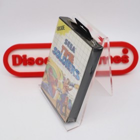 SMS / Sega Master System TIME SOLDIERS - NEW & Factory Sealed with Tube Seal!