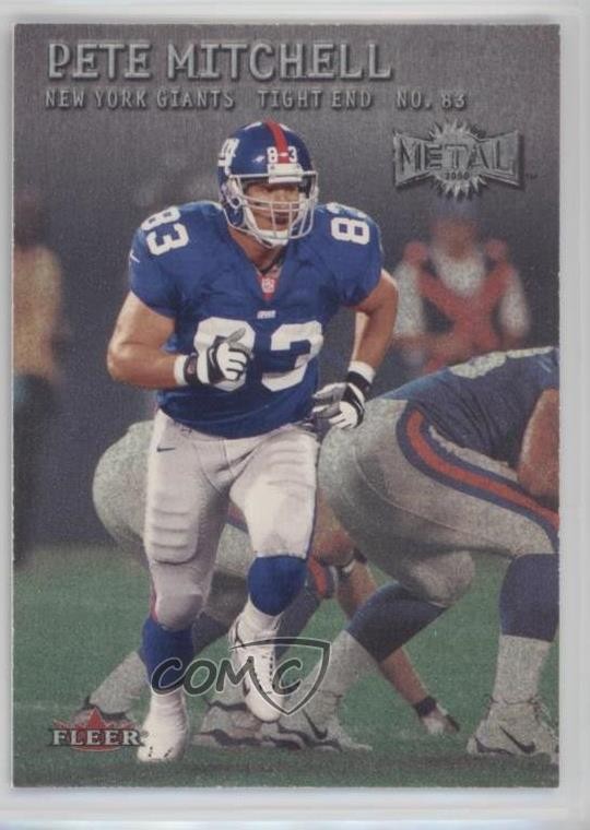2000 Fleer Metal Pete Mitchell #82 2qs