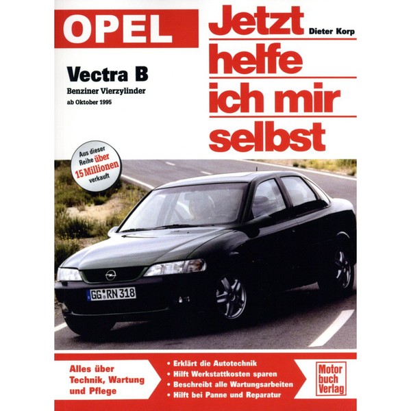 Opel Vectra B Typ J96 1995-2002 Jetzt Helfe Ich Mir Selbst Werkstatthandbuch-image