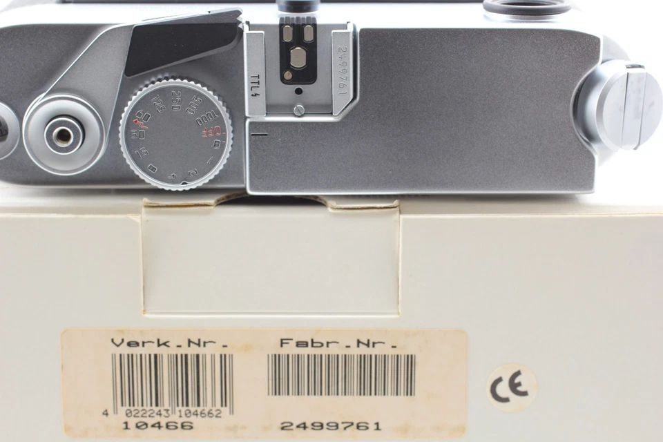 Câmera de Filme CLA'd [ESTADO PERFEITO na Caixa] Leica M6 0.85 TTL Prata Rangefinder Do Japão - Imagem 3 de 4