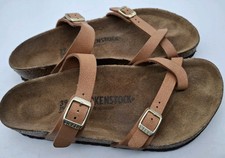 Birkenstock Mayari Pecan Strappy Sandals - UK 5.5, EUR 39 Regular