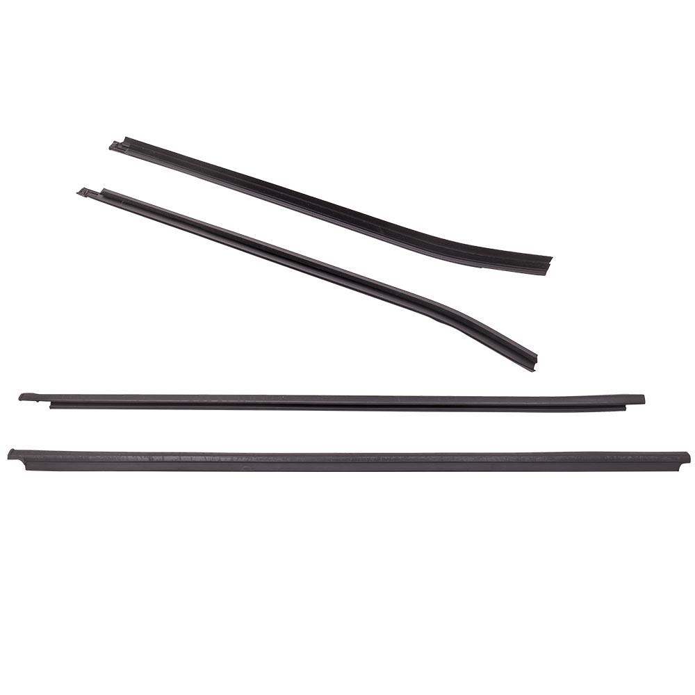 4×DOOR WINDOW GLASS SEALS BELT WEATHER STRIP For TOYOTA HILUX SR5