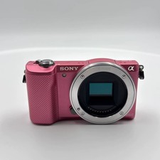 Sony Alpha a5000 ILCE 5000 PINK 20.1 MP Digital Camera Body only English