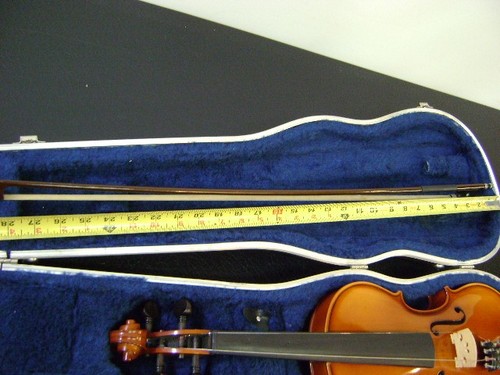 Knilling Violin 4/4 Bucharest 4 String with Case & Glasser Bow No. 40911 - Picture 17 of 23