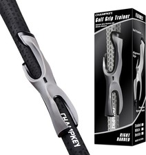 CHAMPKEY Professional Golf Grip Trainer - Perfect Training Aid for Gray