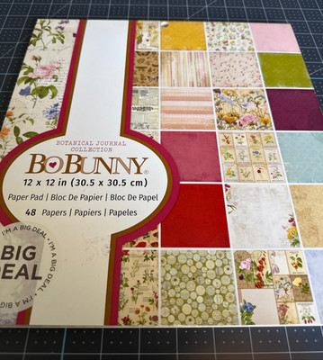 Bo Bunny Botanical Journal Collection 12x12 in