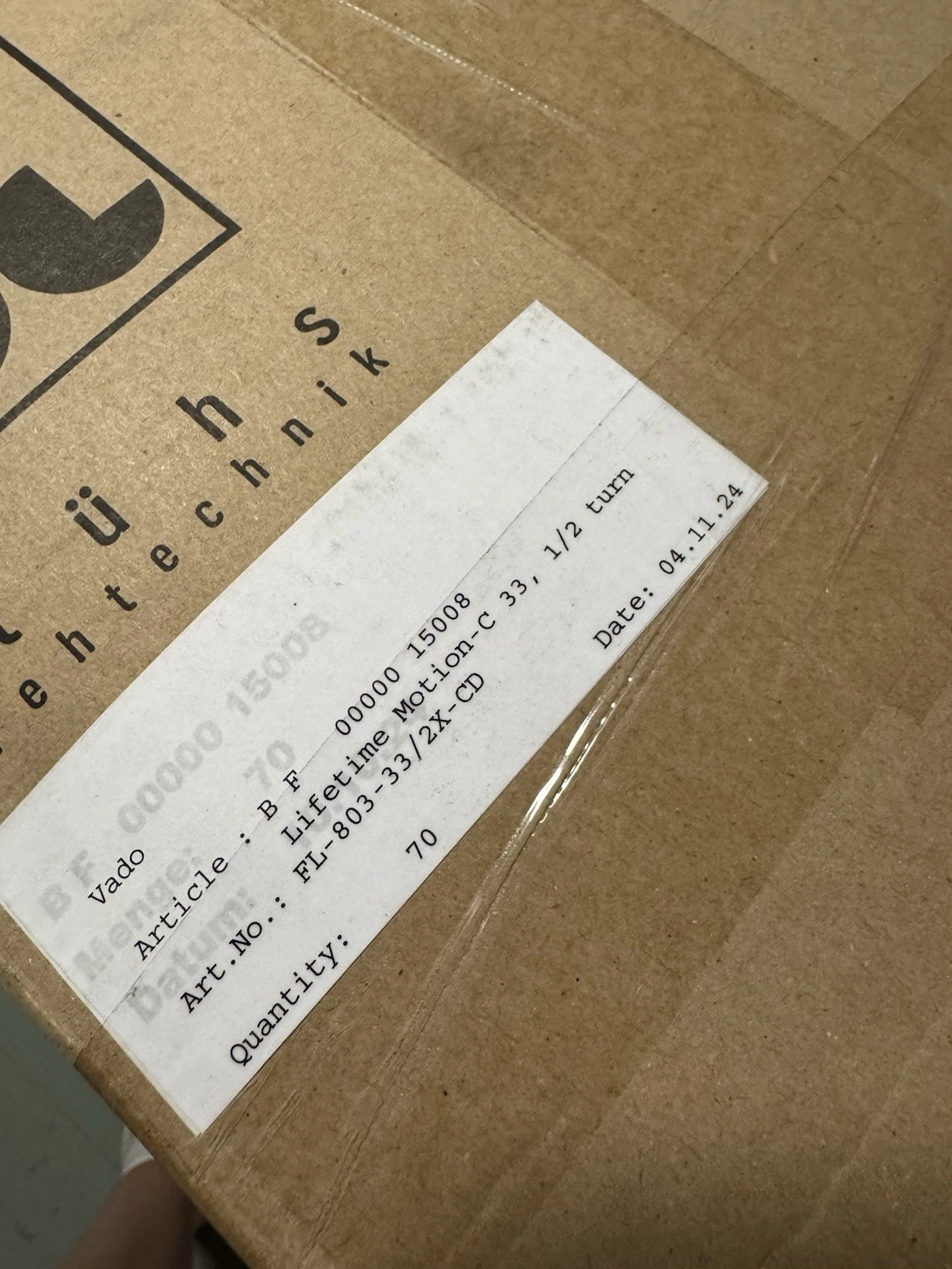 Vado FL-803-33/2X-CD Diverter Cartridge OMI-133 OMI-135 NOT-232 Brand New 8