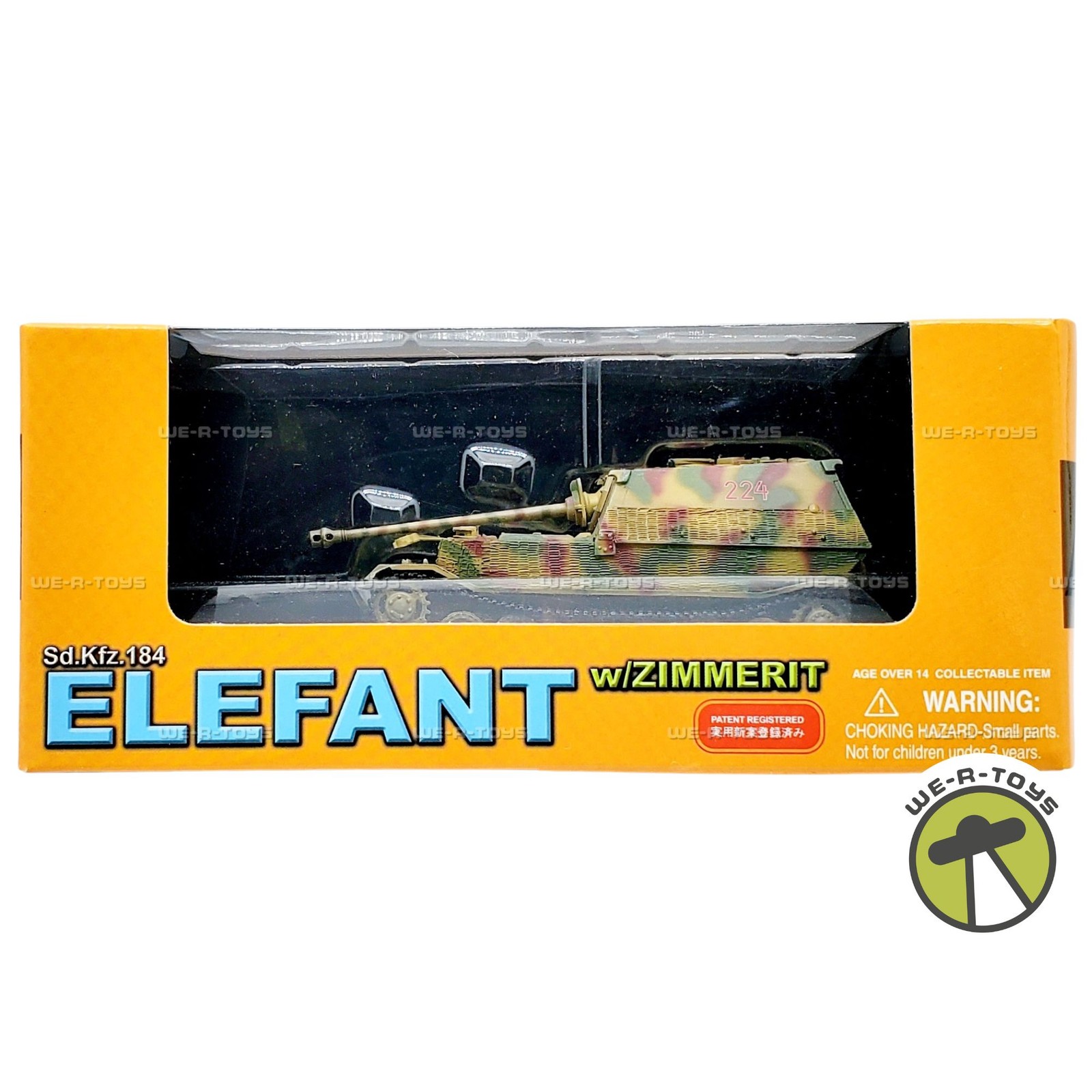Sd.Kfz.184 Elefant w/Zimmerit Military Vehicle Dragon Models