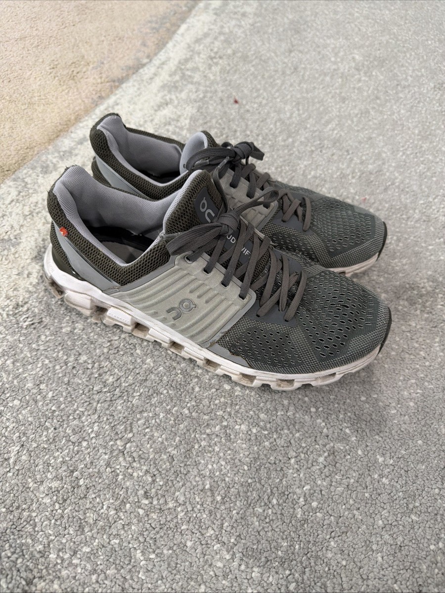 On Cloudswift Running Shoes Mens 11.5 Black White Helion Superfoam Mesh Sneakers 8a016406-ecaf-44b5-ac8f-  main image 4