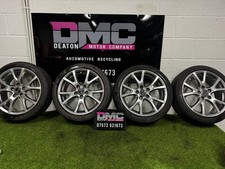 MX5 MK 3/.5 17 x7J Alloy Wheels Genuine Fit 05-15/with good 5.5 mmFalken Tyres ✅