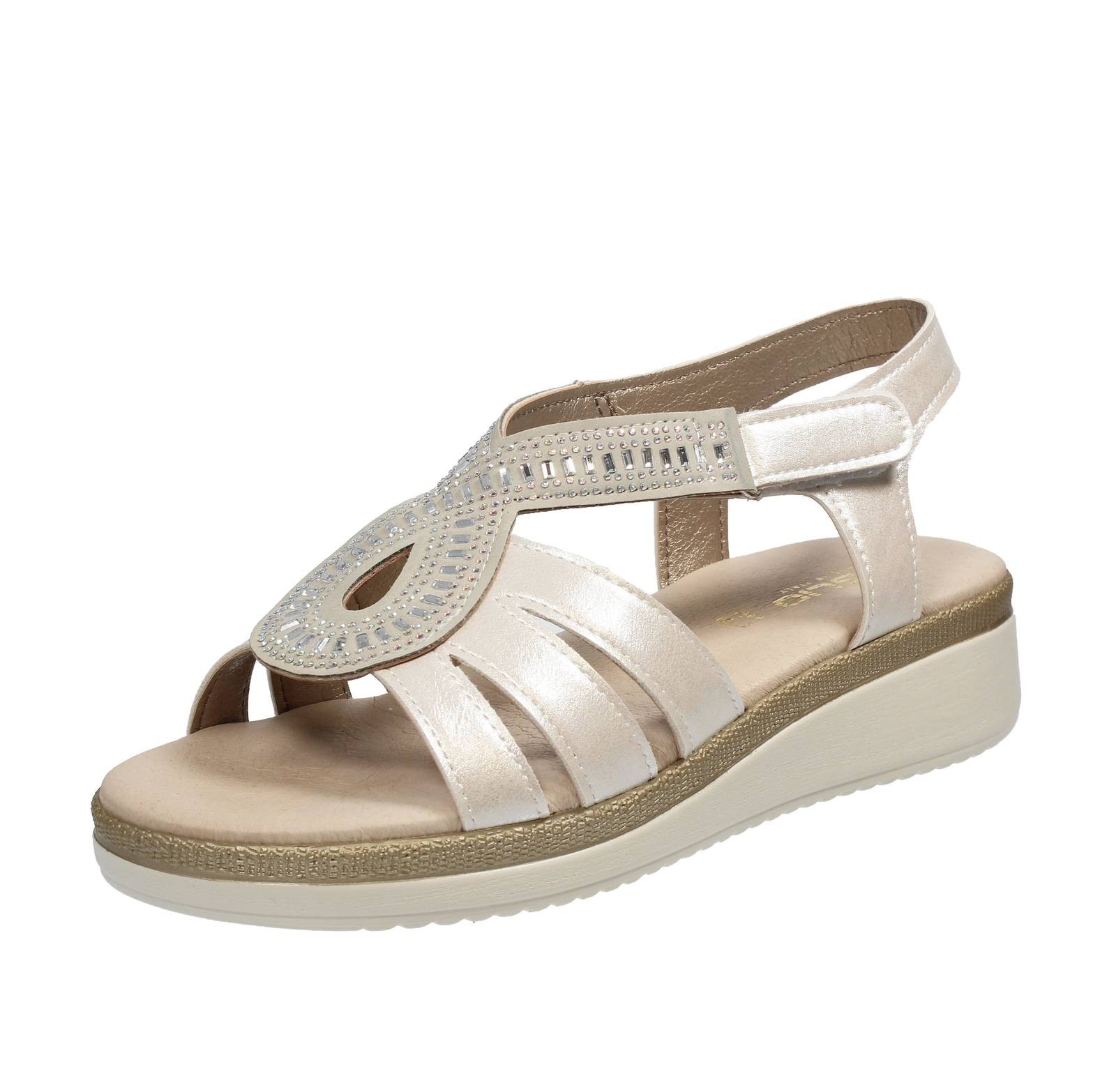 Рамбла Сандали Кон Цеппа Бежевый - Талья 36 Скарпе Донна Сандали Цеппа 7890₽