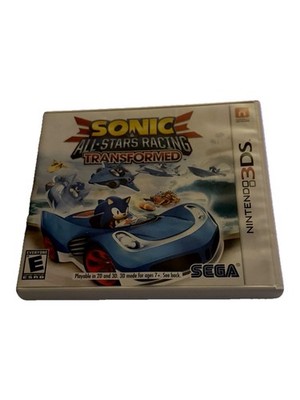 Sonic All Stars Racing Transformed Nintendo 3DS Game Tested Working 