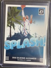 2024-25 Donruss Optic Shai Gilgeous-Alexander Splash! #6 OKC Thunder 