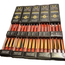 5 - Wicked Ridge Crossbow Arros Omni Lock 2219 20" 5086 Shaft 3 Pack W/ Vanes 