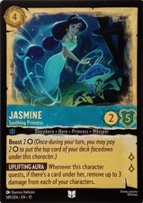 149/204 JASMINE SOOTHING PRINCESS EN10 UNCOMMON DISNEY LORCANA