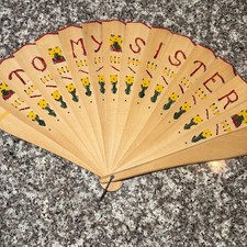 antique hand fan
