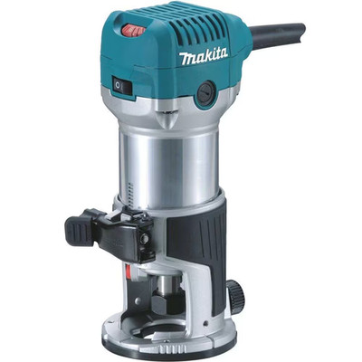 6.5 Amp 1-1/4 HP Corded Fixed Base Variable Speed Compact Router with Quick-Rele