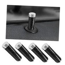 4 Pcs Car Door Lock Knobs Personalized Pattern Vehicle Door Lock Carbon Fiber 4 Pcs Car Door Lock Knobs Personalized Pattern Vehicle Door Lock Carbon Fiber