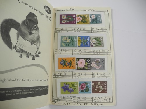 JAPAN, Top Sortiment an Briefmarken meist in 4 APS Büchern montiert - Bild 13 von 24