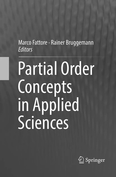 Marco Fattore (U. A.) | Partial Order Concepts In Applied Sciences | Taschenbuch-image