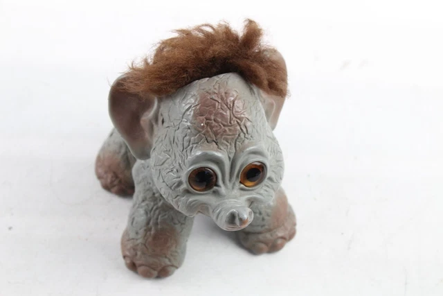 5 Thomas Dam Troll Doll Elephant Vintage 1964 Collectable Toy