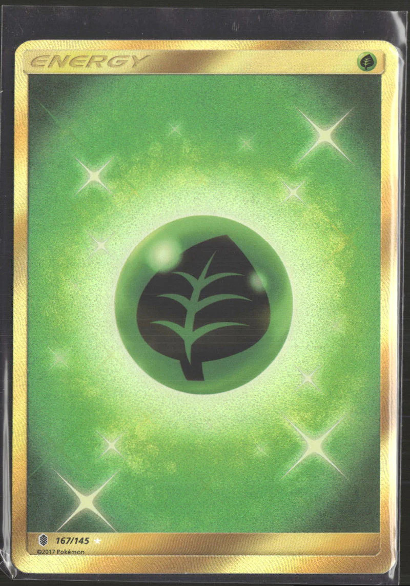 SM - Guardians Rising Grass Energy (Secret) #167/145