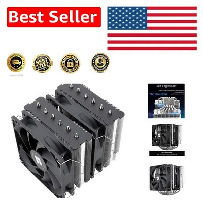 Peerless Assassin 120 SE: Advanced CPU Cooler with PWM Fans & Airflow 66.17 CFM