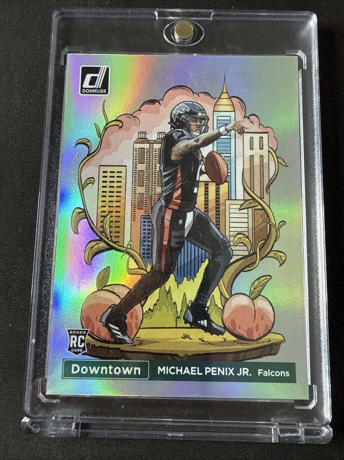 Michael Penix Panini Donruss Downtown! #14 Base