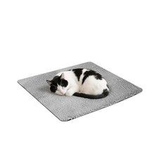 Self Warming Cat Bed Pad, 24" x 18" Thermal Cat Mat Flat Large 24 x 18 inch