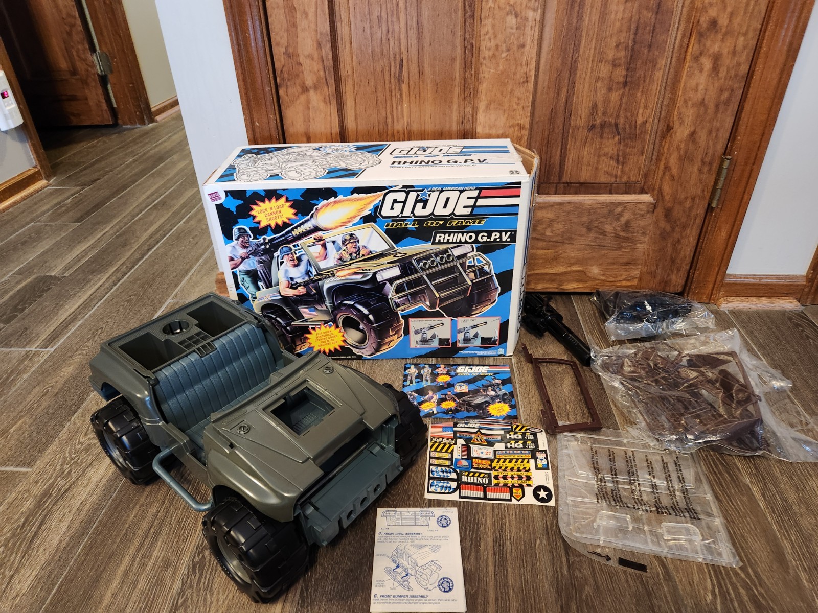 1993 GI Joe Rhino GPV Ground Patrol Vehicle Hall of Fame 1:6