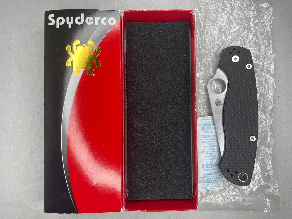 Spyderco Paramilitary 2 Carbon fiber 52100 C81CF52100PS2