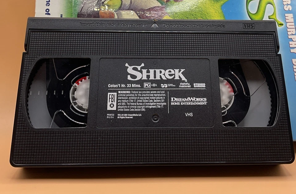 Shrek VHS 2001 Special Edition Big Box **Buy 2 Get 1 Free** - Image 3 of 3