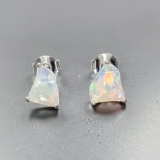 Orecchini gioielli opale naturale argento sterling 925 /E133576