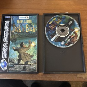 Alone in the Dark Jack is Back Sega Saturn Game - Complete with Manual