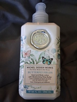 NEW Michel Design Works Butterfly Fields Hand and Body Lotion 12 fl oz Shea