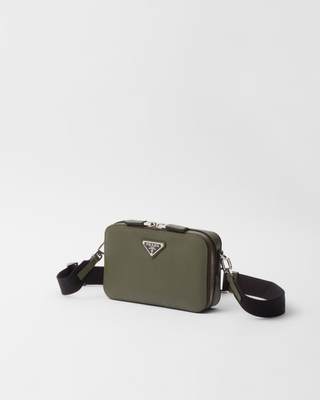 👜🟢 Prada Brique Saffiano Leather Bag – Loden Green – Like New