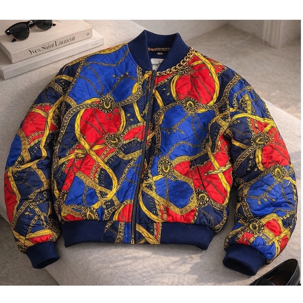 chain bomber jacket products for sale | eBay