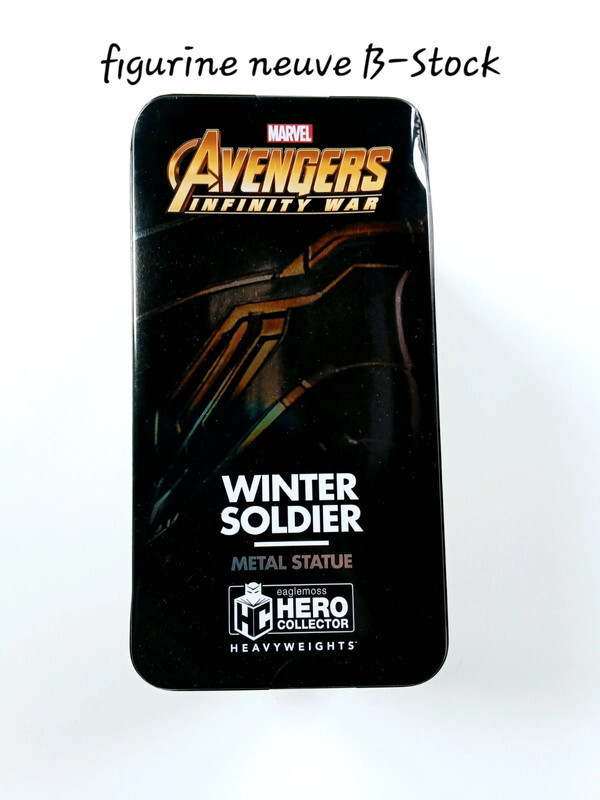 Marvel Comics Heavyweights Winter Soldier Figurine Collection Eaglemoss Films BD