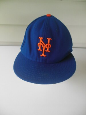 Vtg New York Mets New Era 7 3/4 (61.5cm) RARE 5950 Diamond