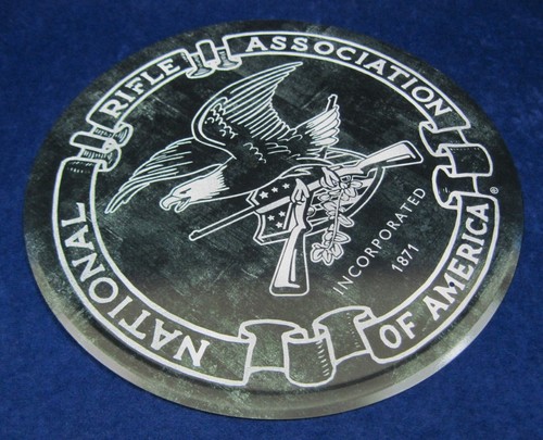 NATIONAL RIFLE ASSOCIATION -*US MADE*- Round Metal Sign - Man Cave Garage Décor - Bild 6 von 9