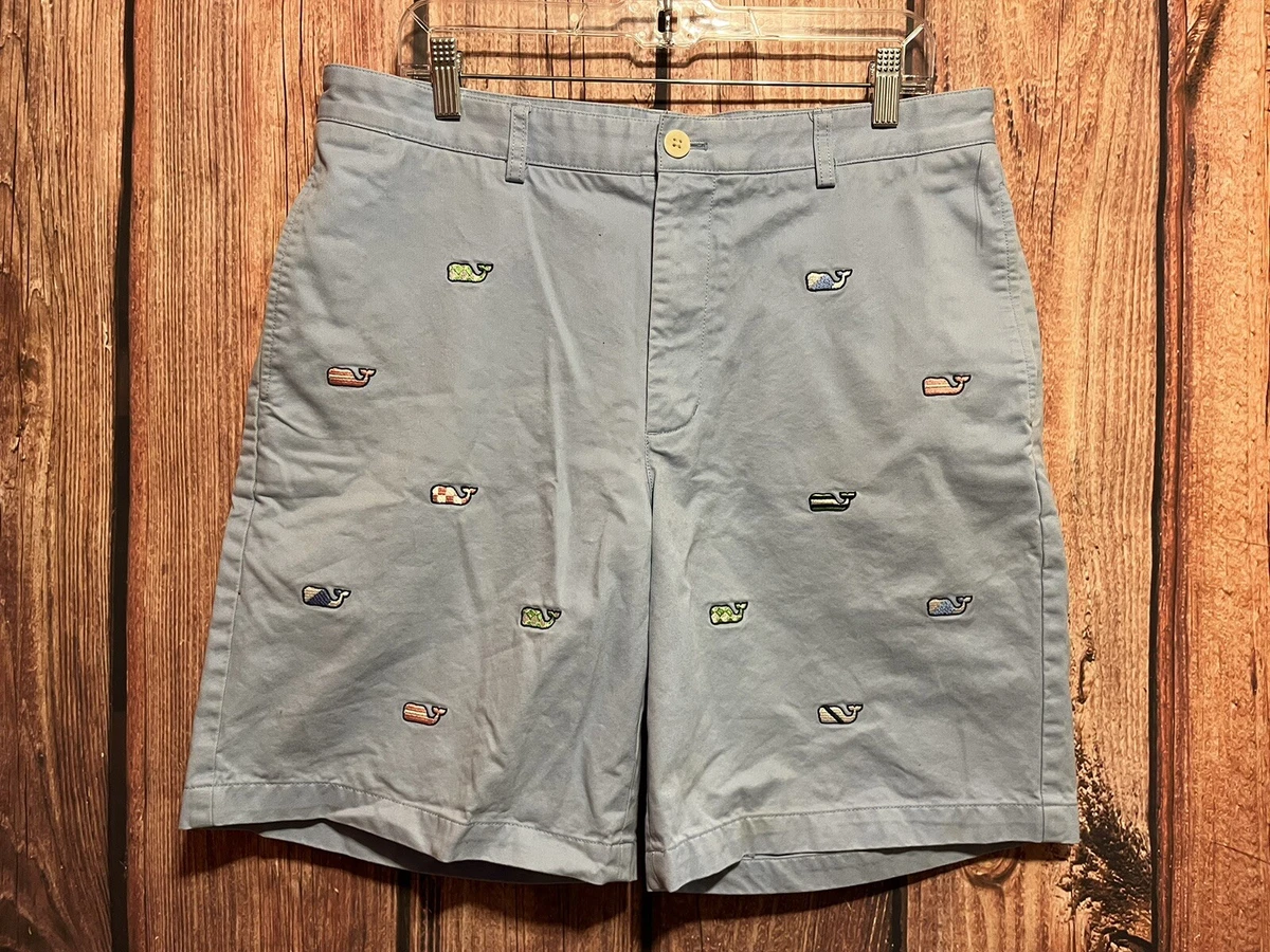 Vineyard Vines Kentucky Derby Mens Breaker Shorts Sz 34 x 9 Blue