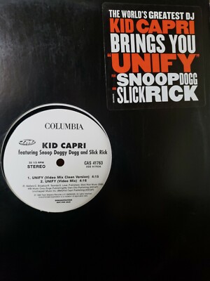 KID CAPRI feat. (SNOOP) Mistake Jermaine Dupri Unify CAS 41763 DEMO Vinyl 12'' 