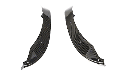 Alerón labial divisor parachoques delantero de fibra de carbono para BMW F80 M3 F82 F83 M4 14-19 - Imagen 6 de 8