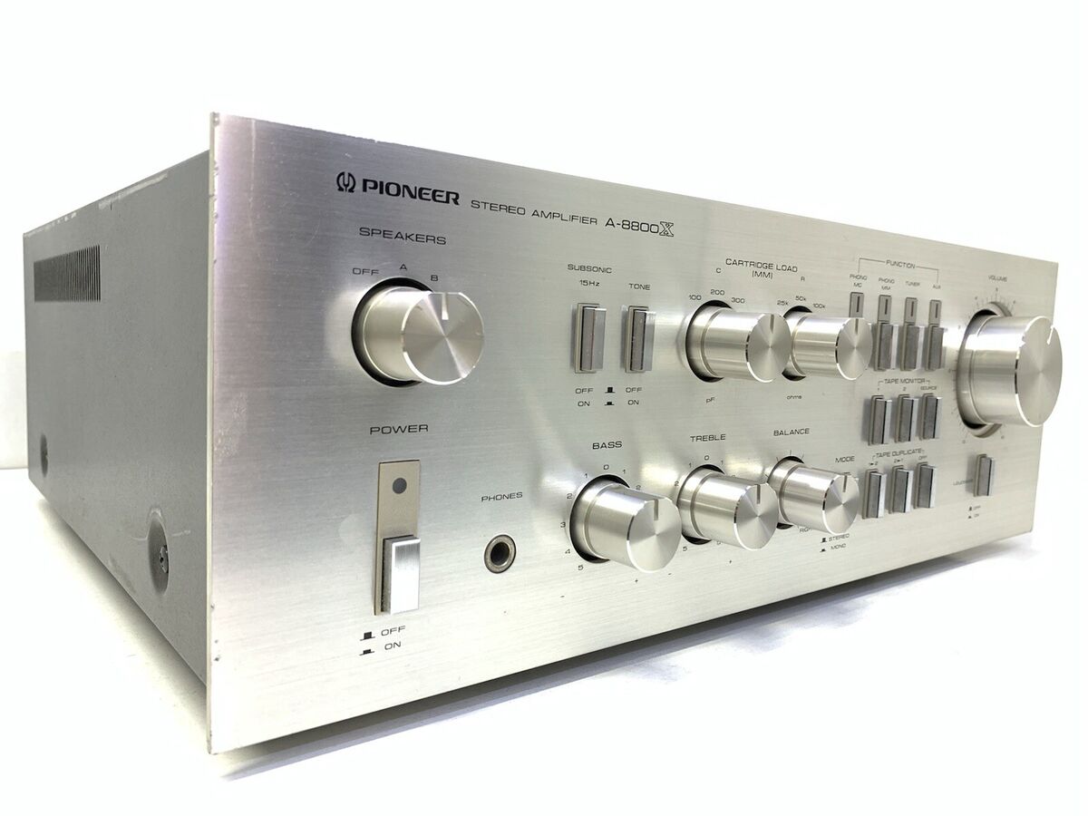 Pioneer A-8800X Rare Stereo Amplifier 150WRMS Vintage 1979 Pioneer A-8800X Rare Stereo Amplifier 150WRMS Vintage 1979