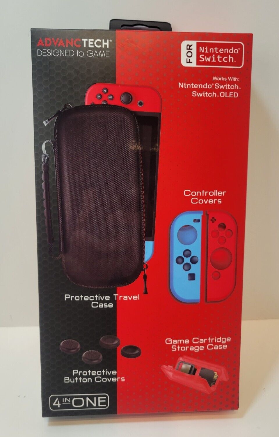 Pack de Protection pour Nintendo Switch 4 in 1 - Achat jeux video