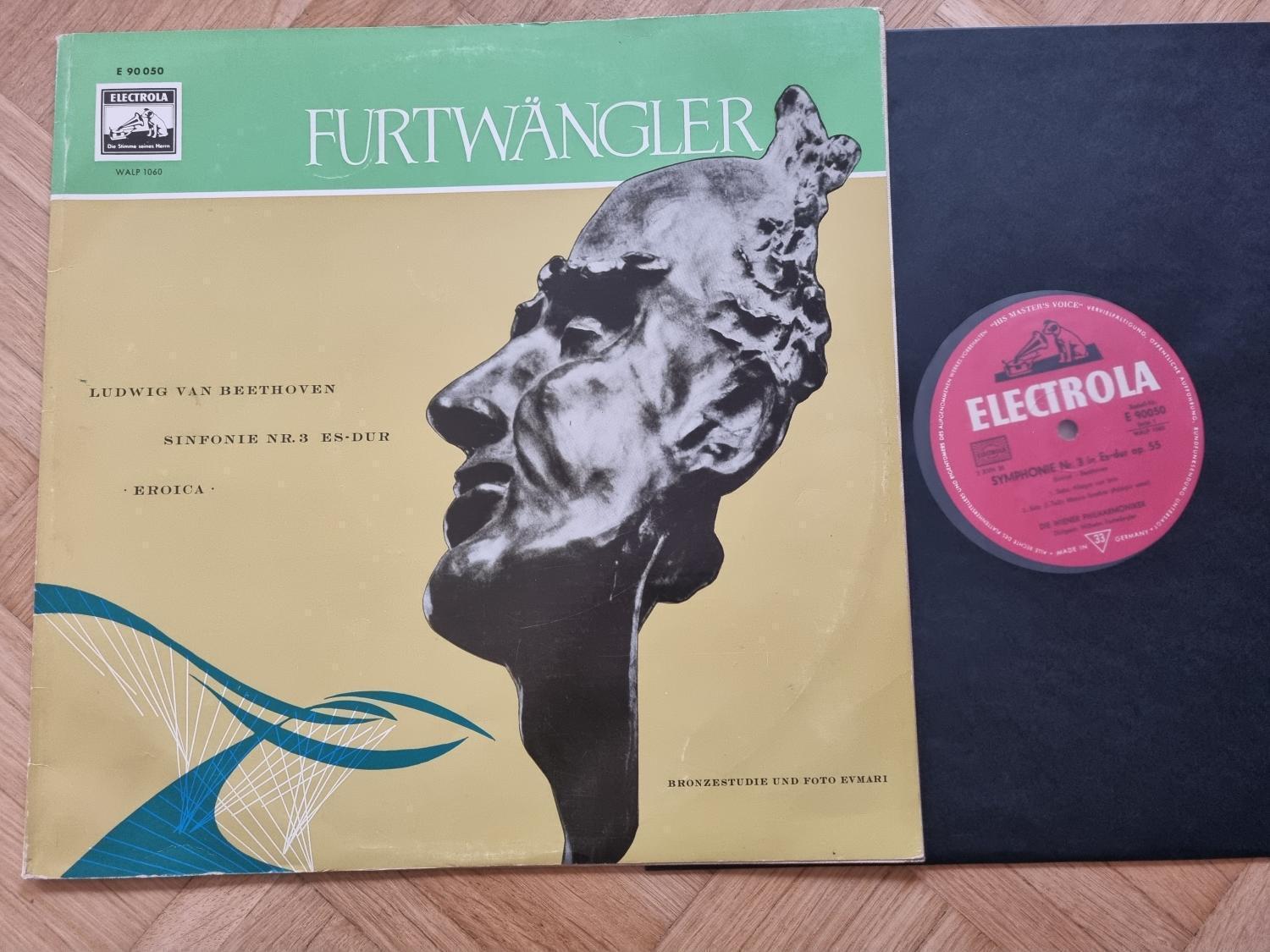 Furtwängler - Beethoven Sinfonie Nr. 3 Es-dur op. 55 Eroica Vinyl LP Germany