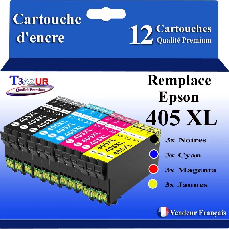 405XL - Cartouches compatibles avec Epson 405 XL (série Valise) - Photo 1/1