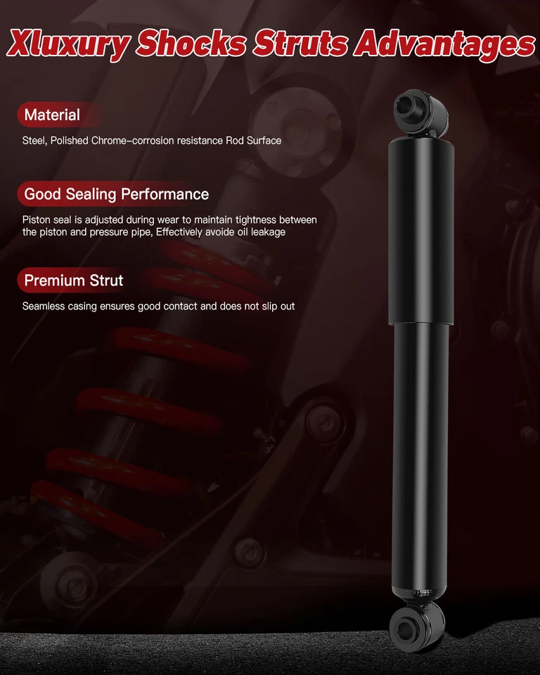 Full Set Front Rear Shocks Struts For 1995-99 GMC Yukon 1995-00 Chevrolet Tahoe - Image 3 of 4